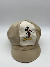 Walt Disney disco era Mickey Mouse Logo Hat USA Vtg picture