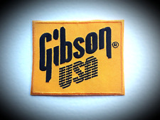 GIBSON AMERICAN CLASSIC ELECTRIC ACOUSTIC GUITAR EMBROIDERED PATCH UK SELLER  picture