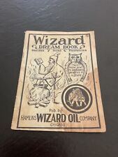 Vintage/Antique Pharmacy Pamphlet:  Hamlins Wizard Oil Company Dream Book picture