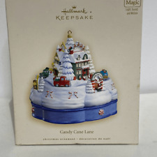 Hallmark Keepsake Magic Candy Cane Lane Christmas Ornament Collectible New picture