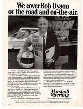 Marshall & Sterling Rob Dyson Racing Porsche WPDH 1989 Vintage Print Ad Original picture