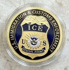 US Immigrations Customs Protection Enforcement Challenge Coin  ICE Special Agent picture