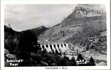 Brilliant Dam, Castlegar, B.C., Canada RPPC picture