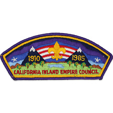 1985 California Inland Empire Council Shoulder Patch CSP Boy Scouts BSA CA picture