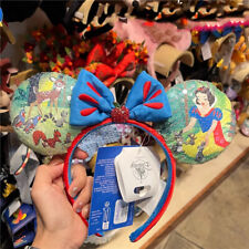 Disney Parks 100 Years Decades 2 of 10 Snow White Minnie Mouse Ears Headband US picture