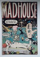 MADHOUSE #4 AJAX Comics 1954 Surreal Spooky Cover picture