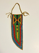 Antique American Plains Beaded Knife Sheath; 1890's - 1920's; ---SALE  picture