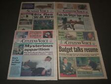 1996 THE CITIZENS VOICE NEWSPAPER LOT OF 4 - WILKES-BARRE, PA - NP 1808 picture