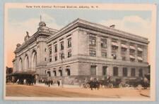 New York Central Railroad Station, Albany, NY Postcard (#4957) picture