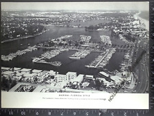 1957 Picture of Fort Lauderdale FL Marina Bahia Mar Yachting Center yacht boat picture