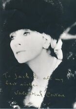 Valentina Cortese- Signed B&W Photograph picture