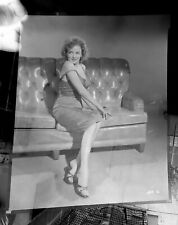 pinup photo negative sexy actress Arline Hunter “Revolt in the Big House” 1958 picture