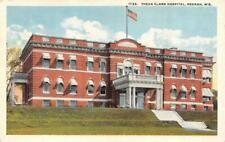 NEENAH, WI Wisconsin  THEDA CLARK HOSPITAL  Winnebago County  c1920's Postcard picture