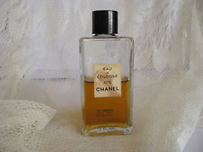 Vintage CHANEL #5 Eau de Cologne Splash  2 fl oz Bottle 50% full Shows age picture