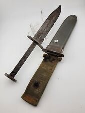 Vtg. WWII USN NAVY Mark 2 Combat Knife RCC Robeson & Nord  8114 Sheath Excellent picture