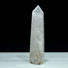 1546g Natural Clear Crystal Quartz Obelisk Crystal Point Reiki Healing Energy picture