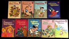 Vintage Disney Classic Hardback Books 1973-1975 Wonderful World of Reading Lot 9 picture