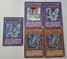 Yugioh - Cyber Dragon Cards. Cyber , Cyber Twin , Cyber End - 1st Edition.  picture
