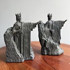 The Lord of the Rings Hobbit LOTR Gates of Gondor Argonath Statue Bookends READ picture