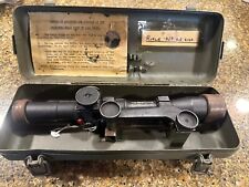 Original Lee Enfield No.32 Mk III/MK 3 Sniper Scope with Mount and Case picture