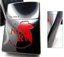 Evangelion NERV Black Red Limited No.1617 Zippo 2007 MIB Rare picture