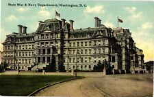 State, War and Navy Departments Washington DC Divided Postcard c1910s picture