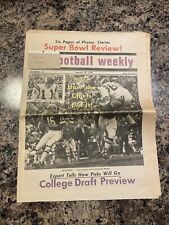 1970 Kansas City Chiefs Pro Football Weekly Newspaper.  Len Dawson picture