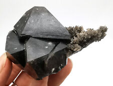149g Natural Black Quartz Crystal Cluster Mineral Specimen Inner Mongolia picture