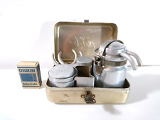 Vintage Mini Espresso Coffee Maker Set for Camping Portable SPORT PRESSO 1950s picture