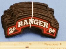 BUNDLE OF 20 - 2nd Bn RANGER TABS/STRIPS PATCHES - NEW  picture