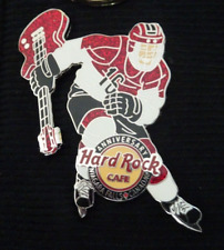 Hard Rock Cafe pin Niagara Falls Canada 16th Anniversary Hockey Player 2012 picture