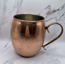 Vintage Hammered Genuine Copper Moscow Mule Mug  picture