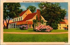 Postcard Delaware Rehoboth beach Country Club Linen c1930s Vintage DE picture