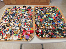 LOT OF SEWING BUTTONS CRAFTS ASSORTED SIZES SHAPES COLORS VINTAGE MOD 10 LBS picture
