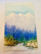 Antique Postcard Hand Painted Scenic Print #643 picture