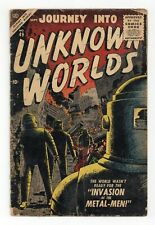 Journey into Unknown Worlds #49 GD- 1.8 1956 picture