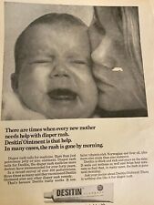 Desitin Ointment, Full Page Vintage Print Ad picture