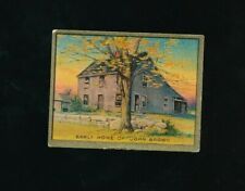 1910-11 T69 Helmar Historic Homes early home of John Brown tough MK glastonbury picture