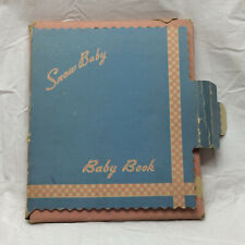 Vintage 1943 Baby Book by Samuel Lowe Company Kenosha, WI  picture