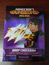 2021 Minecraft Dungeons Arcade Vending Cards Common Harp Crossbow 27/60 picture