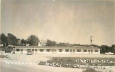 Autos CHADRON NEBRASKA 1950s Westerner Motel Roadside O'Neil RPPC 3411 picture