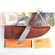 MARBLE'S USA 2002 IDEAL hunting knife, orig sheath; unused NIB w papers picture