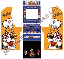 Arcade1Up Burgertime Side Art Arcade Cabinet Kit Artwork Graphics Decals Print picture