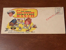 Roy Rogers Post Cereal Double R Ranch Mail Away Premium 1950s NOS picture