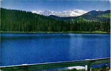 Postcard Echo Lake & Mount Evans  Colorado [bz] picture