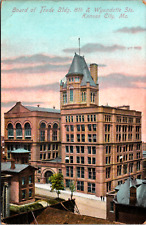 Board Of The Trade Building, Kansas City, Missouri, Vintage Postcard picture