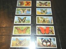 Brooke Bond Butterflies of the World Vintage Card Set 50 Cards Blue Backs picture
