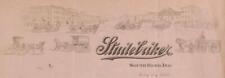 1918 Studebaker South Bend Indiana Letter Need of Street Sweeper in Wisc. B8S1 picture