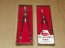 Set of 2 Vintage Vemco Bow Compasses S-560 in Boxes picture