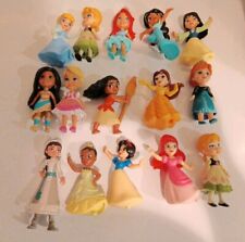 Disney Princess Dolls Figures Lot Of 15 picture
